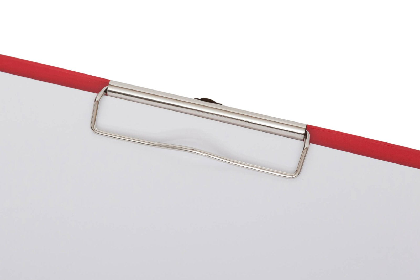 MAUL Klemmbrett-Mappe 319 × 229 mm – Karton, Rot – mit Innentasche, mit Aufhängeöse