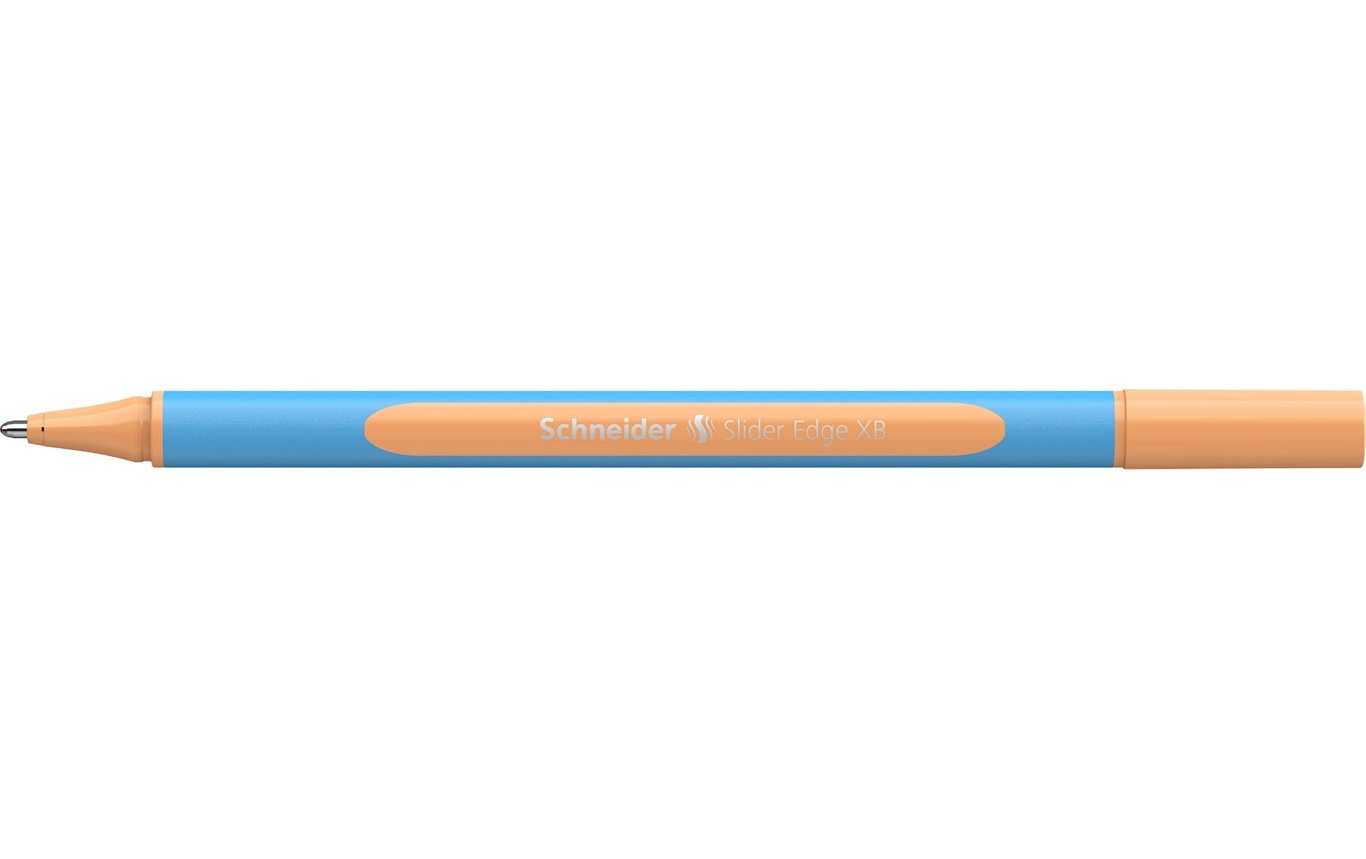 Schneider Schreibgeräte Schneider Slider Edge Pastell Kugelschreiber – Orange, Spitze 0,7 mm, Deckel, Edelstahl