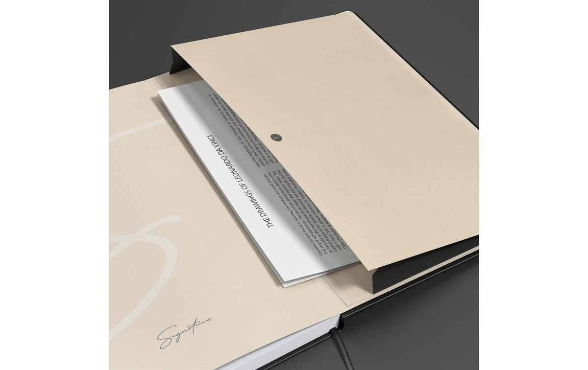 Oxford Notizbuch – A5 – liniert – 80 Blatt – 90 g/m² – Hardcover, Gummiband, Einstecktasche, schwarz