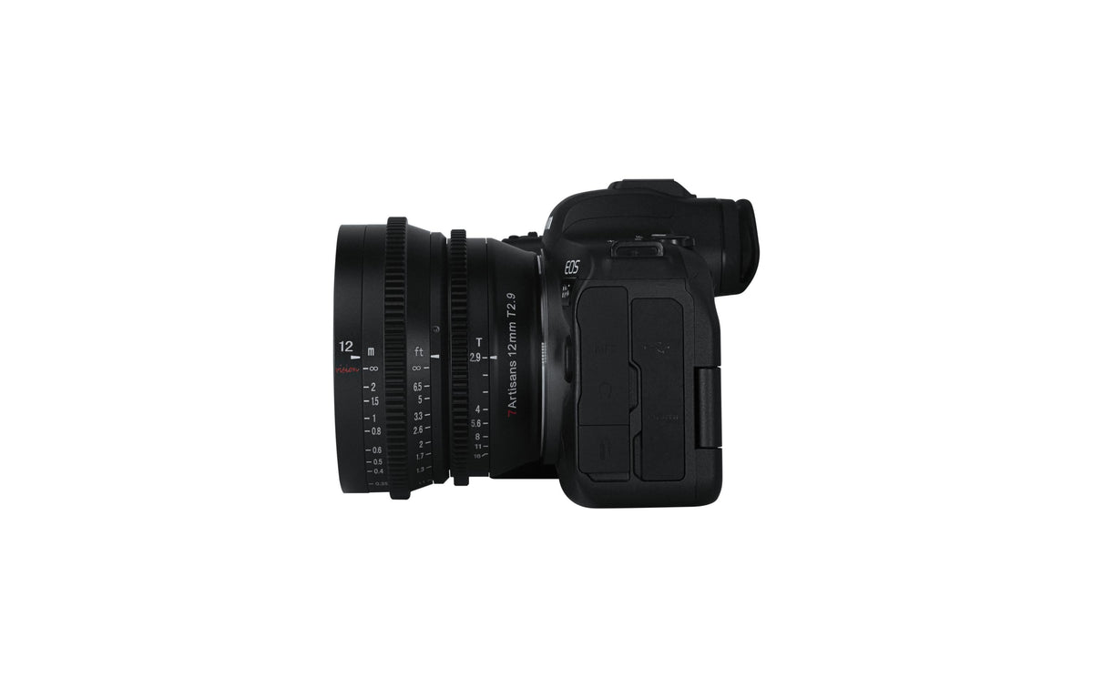 7Artisans C705B Weitwinkelobjektiv 12 mm T2,9 – für Canon RF – 82 mm Filter