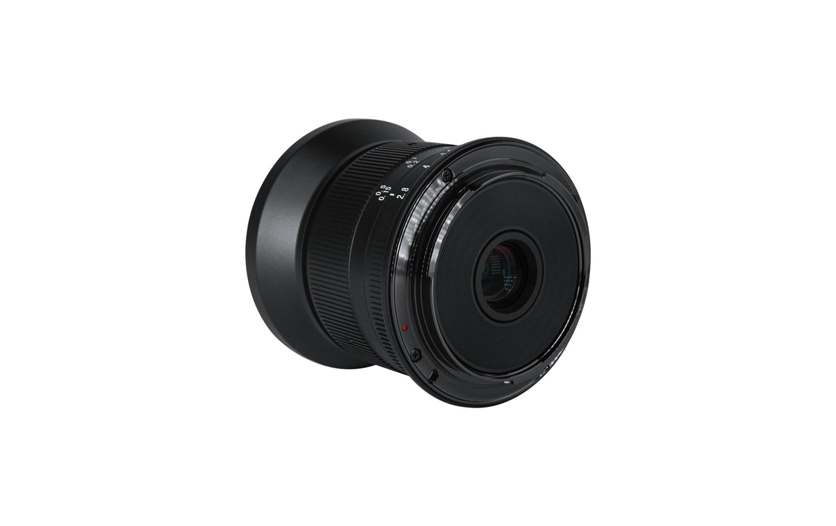 7Artisans A601B-II 12 mm f/2.8 Ultraweitwinkel-Objektiv – für Sony E-Mount – 63 mm Filter, 265 g