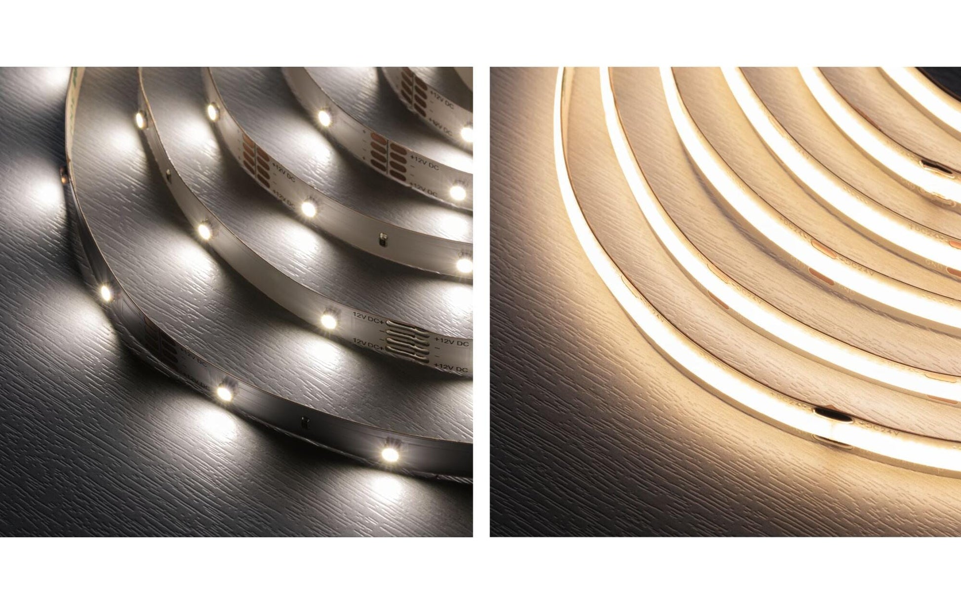 Paulmann LED-Strip – Set, 3 m, 990 lm, 22 W, RGB, dimmbar, weiss, Fernbedienung, Netzteil