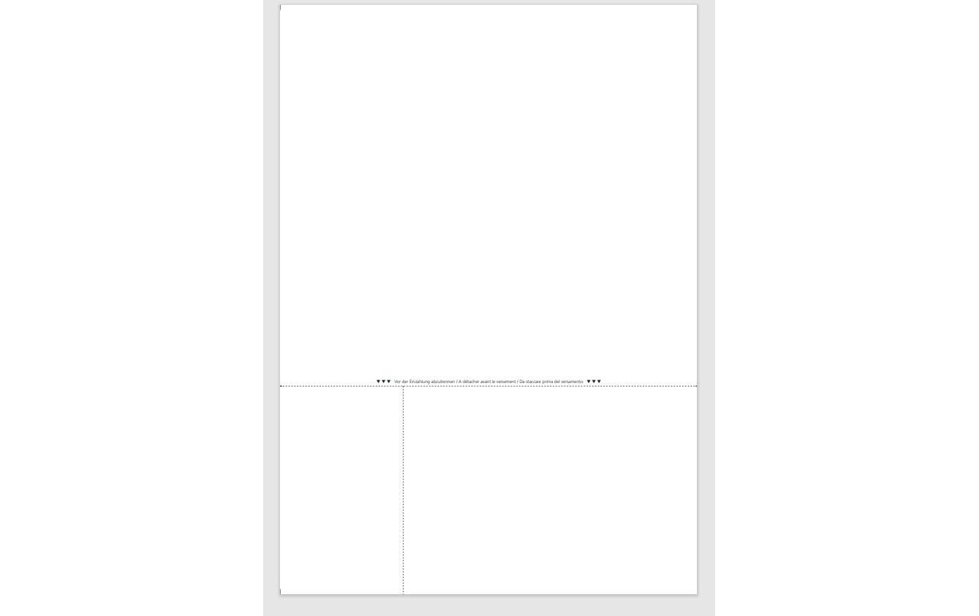 Büromaterial Einzahlungsschein QR – A4 – 80 g/m² – 500 Blatt – Recycling