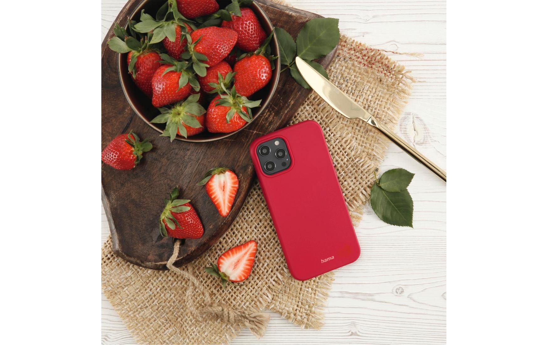 Hama Backcover – für Apple iPhone 14 Plus – rot – TPU