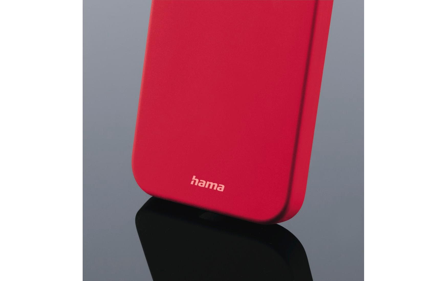 Hama Backcover – für Apple iPhone 14 Plus – rot – TPU