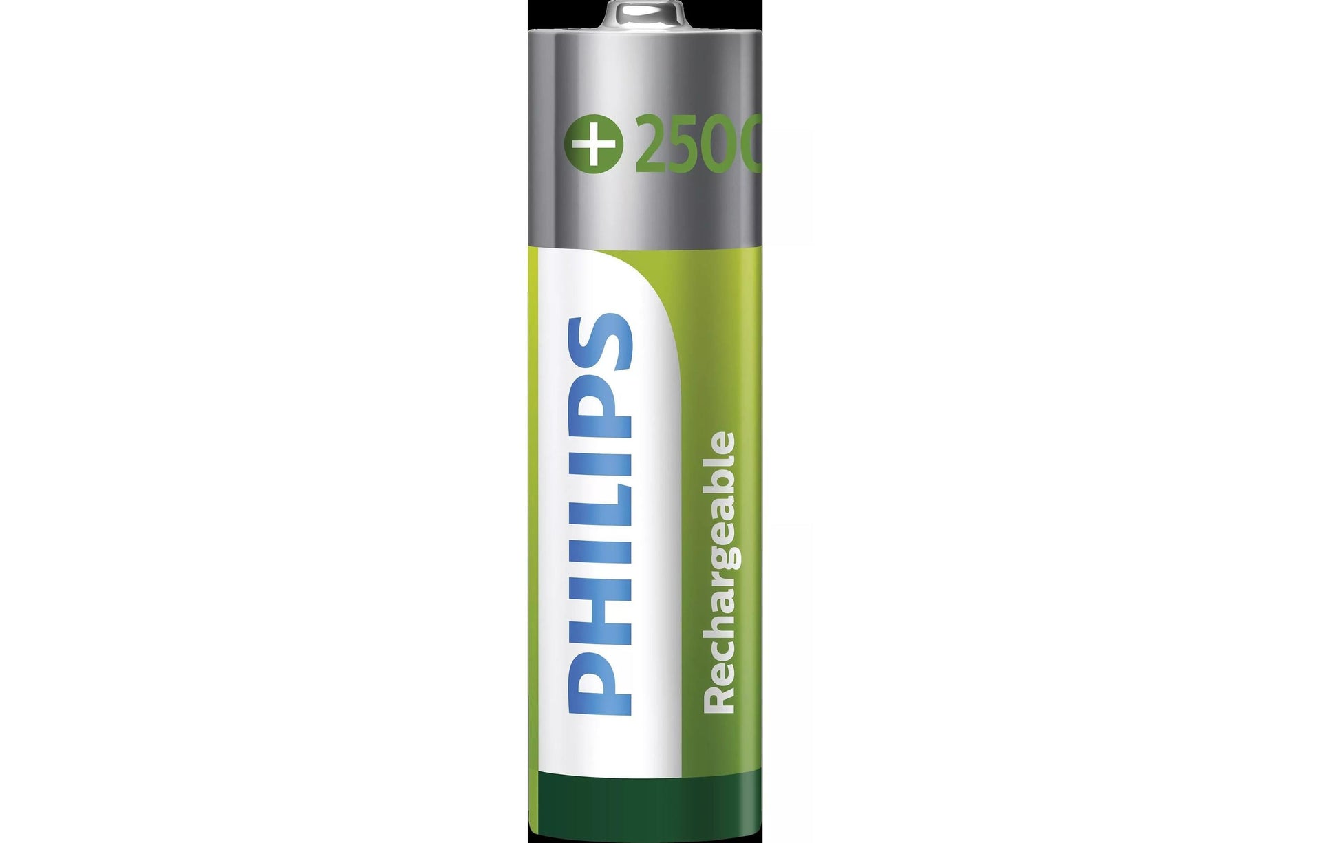 Philips AA Akkus, Nickel-Metallhydrid (NiMH), 2500 mAh, 1,2 V – 4 Stk.