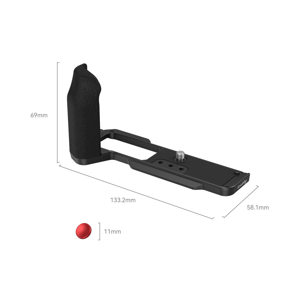 SmallRig L-Form Griff 4260 Handgriff – Aluminium, Silikon – für Fujifilm X-T5