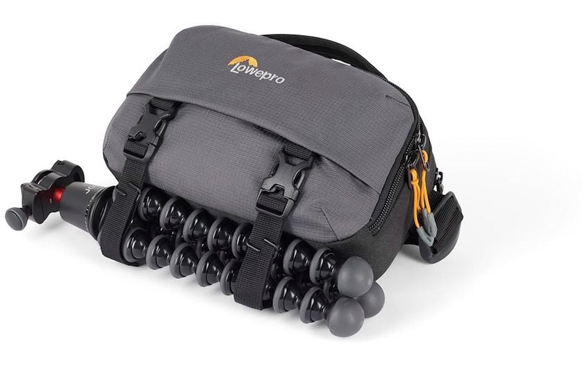 Lowepro Trekker Lite HP 100 Fototasche – Polyester – Grau – Innenmaße 230 × 80 × 150 mm