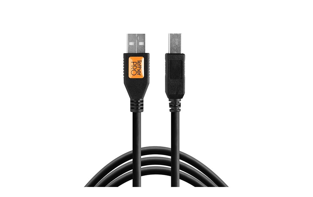 Tether Tools USB-Kabel, USB-A zu USB-B, 4,6 m, USB 2.0