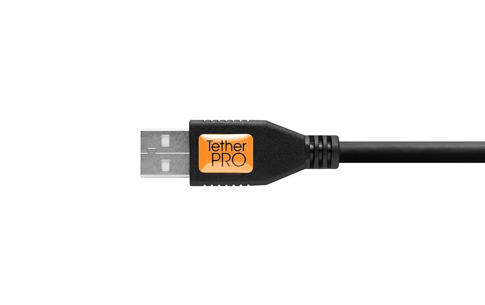 Tether Tools USB-Kabel, USB-A zu USB-B, 4,6 m, USB 2.0