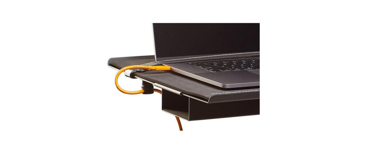 Tether Tools Kabel-Clip selbstklebend – 2 Stück, schwarz/orange