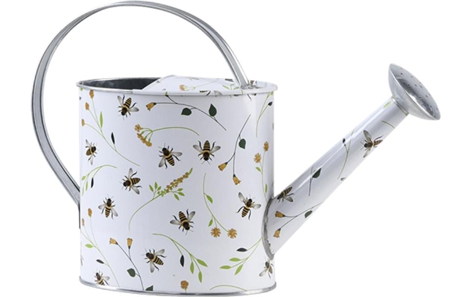 Esschert Design Giesskanne BEE034 – 1,875 l – galvanisierter Stahl – mehrfarbig – 32,2 × 11,3 × 23,0 cm