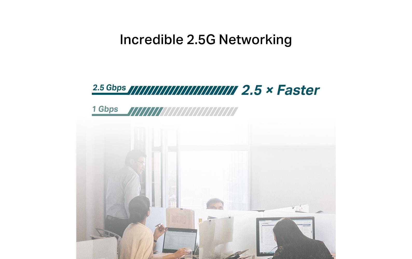 TP-Link TX201 PCIe Netzwerkkarte – 2,5 Gbit/s, 1× RJ-45, PCIe 2.1, für PC/Laptop, Schwarz/Grau