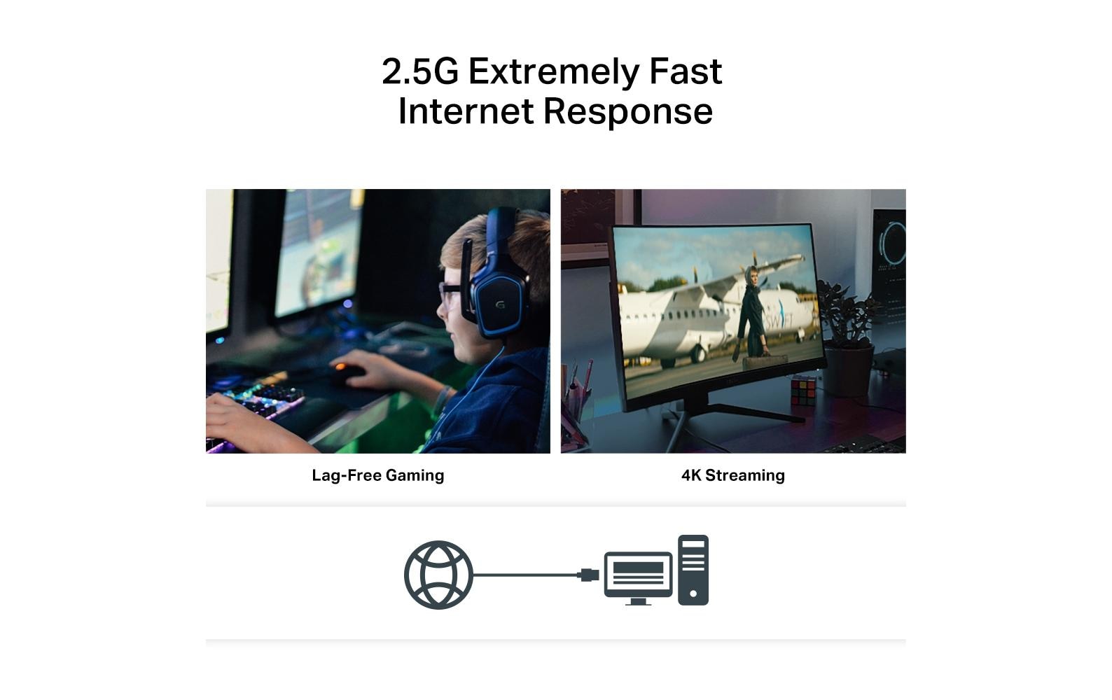 TP-Link TX201 PCIe Netzwerkkarte – 2,5 Gbit/s, 1× RJ-45, PCIe 2.1, für PC/Laptop, Schwarz/Grau