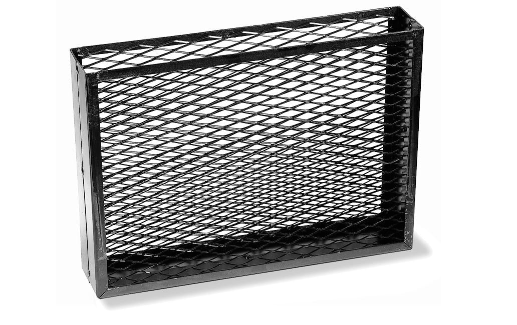 Nouvel Glutkorb 40 × 8 × 30 cm, Eisen, Schwarz