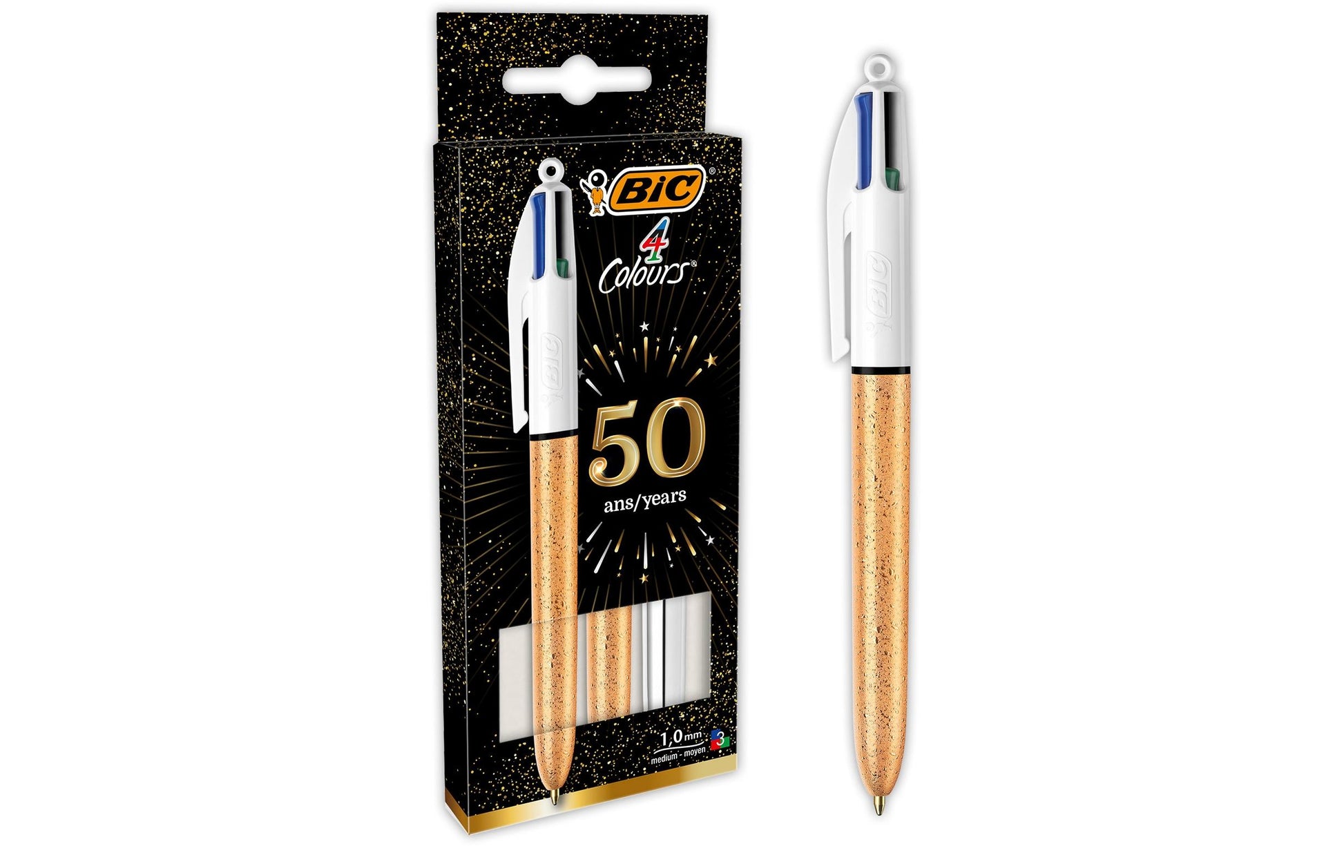 BIC Kugelschreiber – Gold – 3 Stk.