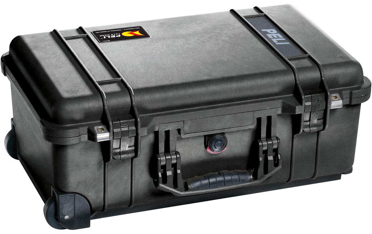 Peli Schutzkoffer 1510 – 27,1 l, Hartschale, Schwarz, 55,9 × 22,9 × 35,1 cm