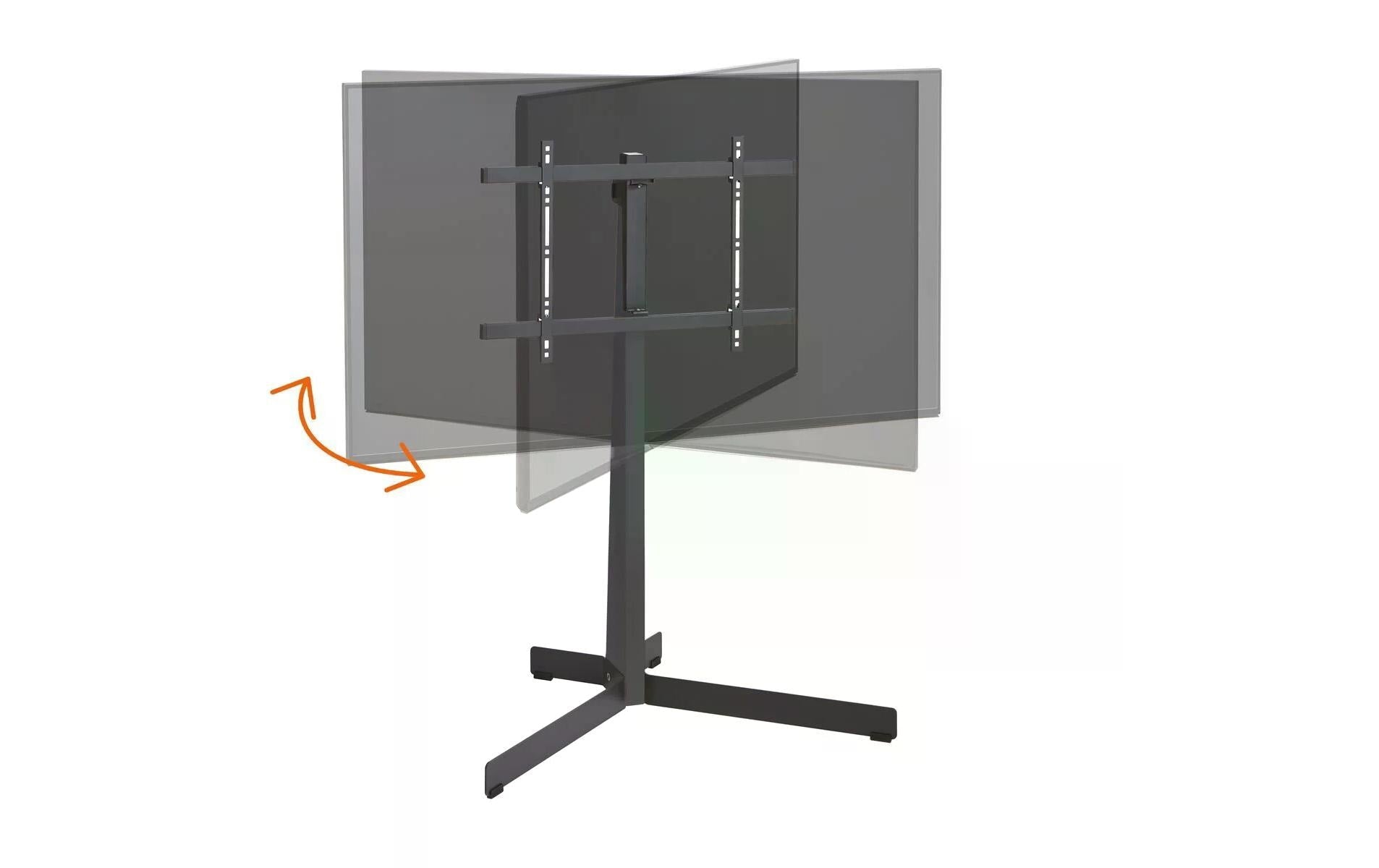 Vogel's TVS 3690 – Displayständer, drehbar, höhenverstellbar, bis 77", VESA 200×100, bis 50 kg, schwarz