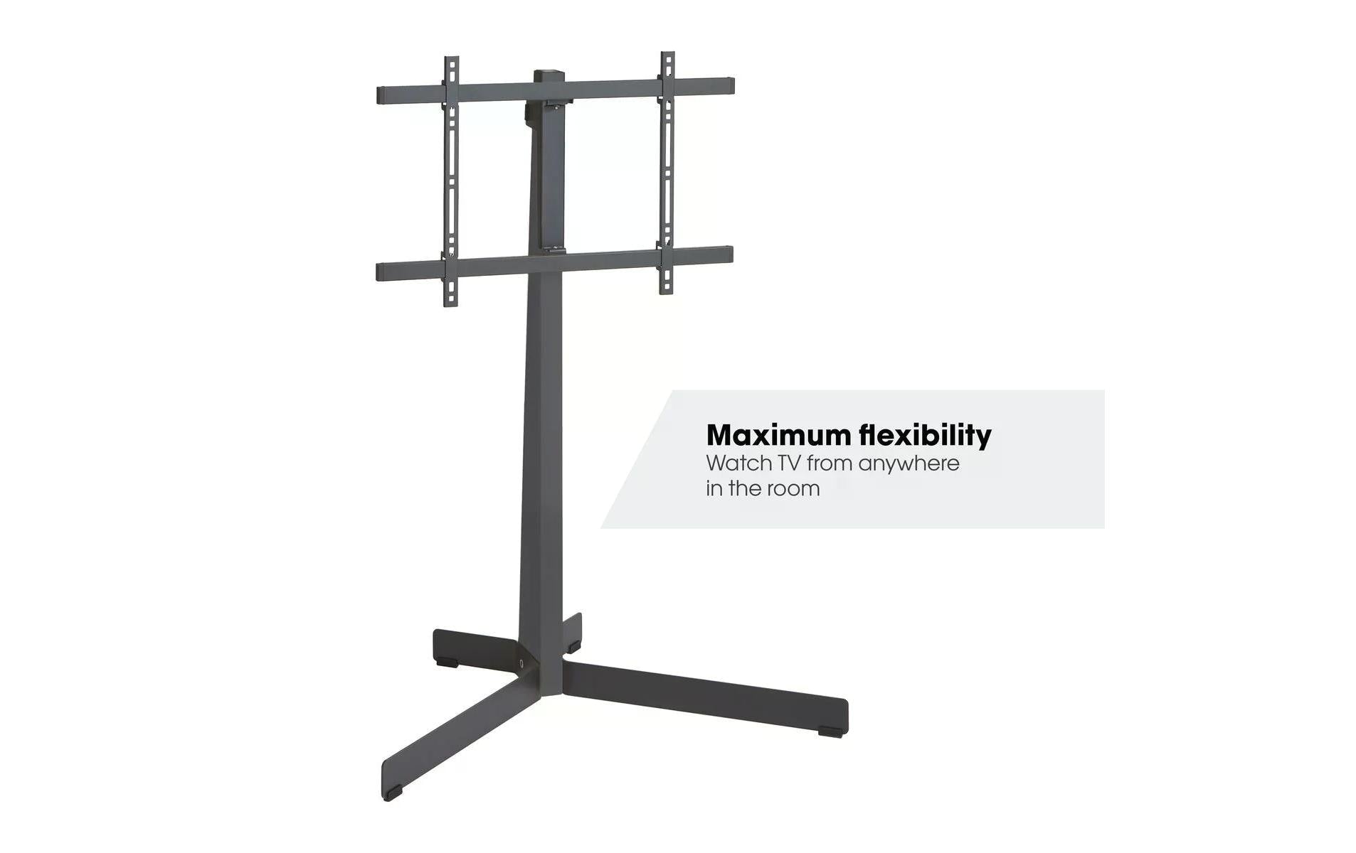 Vogel's TVS 3690 – Displayständer, drehbar, höhenverstellbar, bis 77", VESA 200×100, bis 50 kg, schwarz