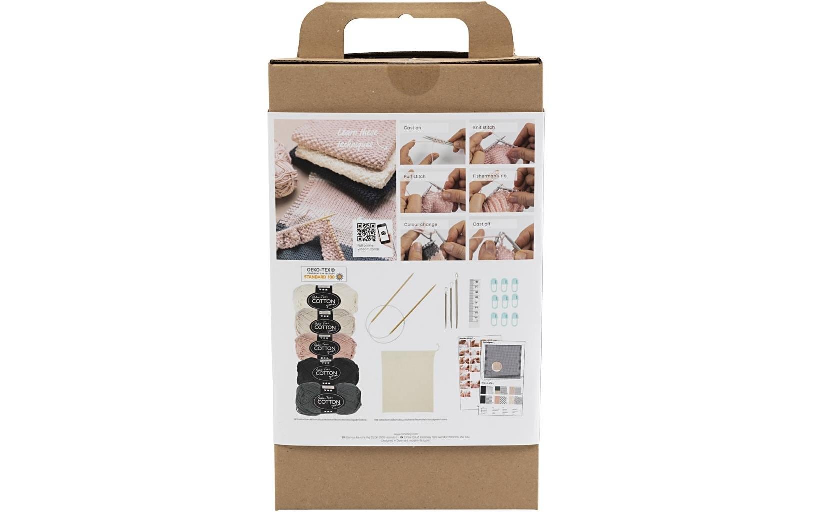 Creativ Company Starter Strickset – Grau