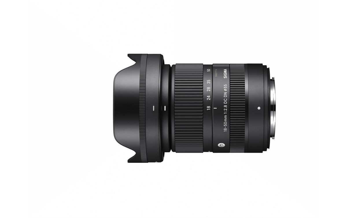 Sigma 18–50 mm f/2.8 DC DN – für Fujifilm X-Mount – APS-C, spritzwassergeschützt