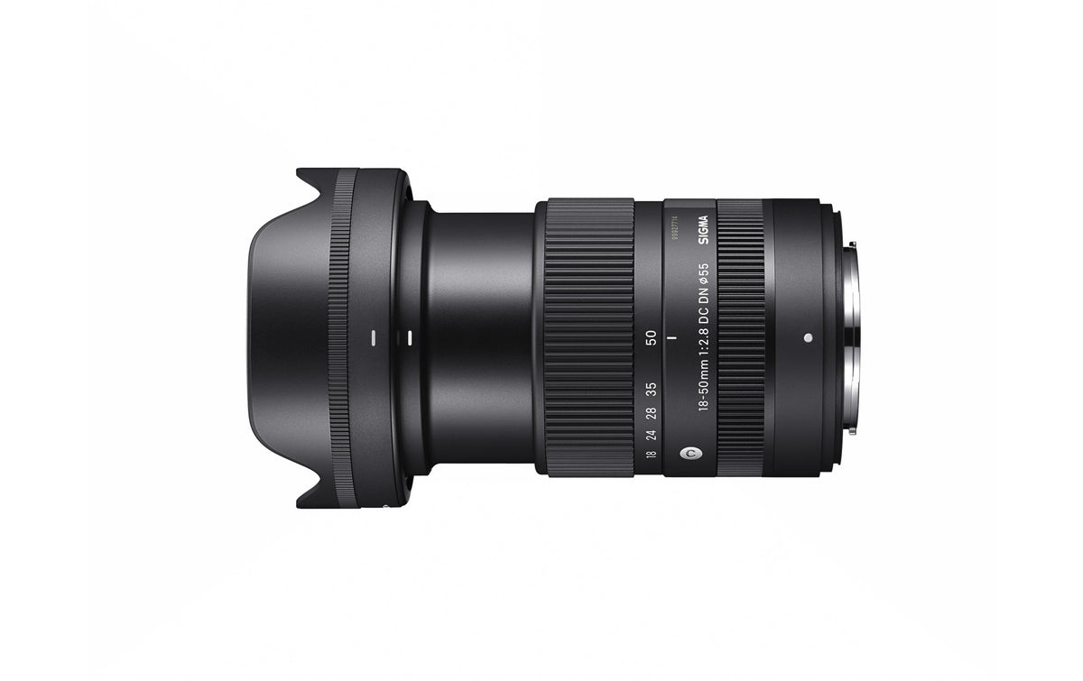 Sigma 18–50 mm f/2.8 DC DN – für Fujifilm X-Mount – APS-C, spritzwassergeschützt