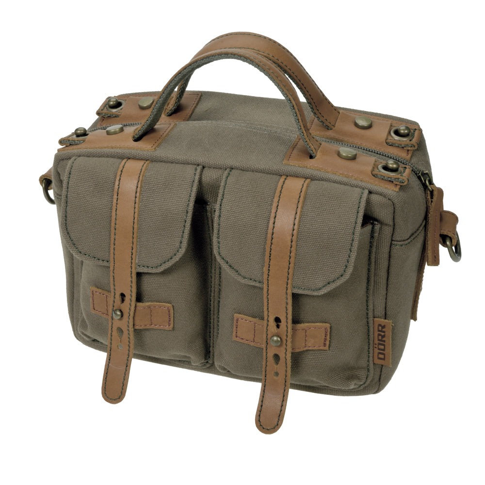 Dörr Arizona Large Schultertasche – Canvas – Braun – für DSLR