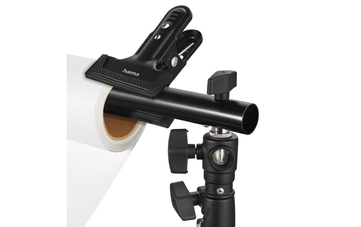 Hama Foto-Hintergrundsystem 158–295 cm – Aluminium – Schwarz