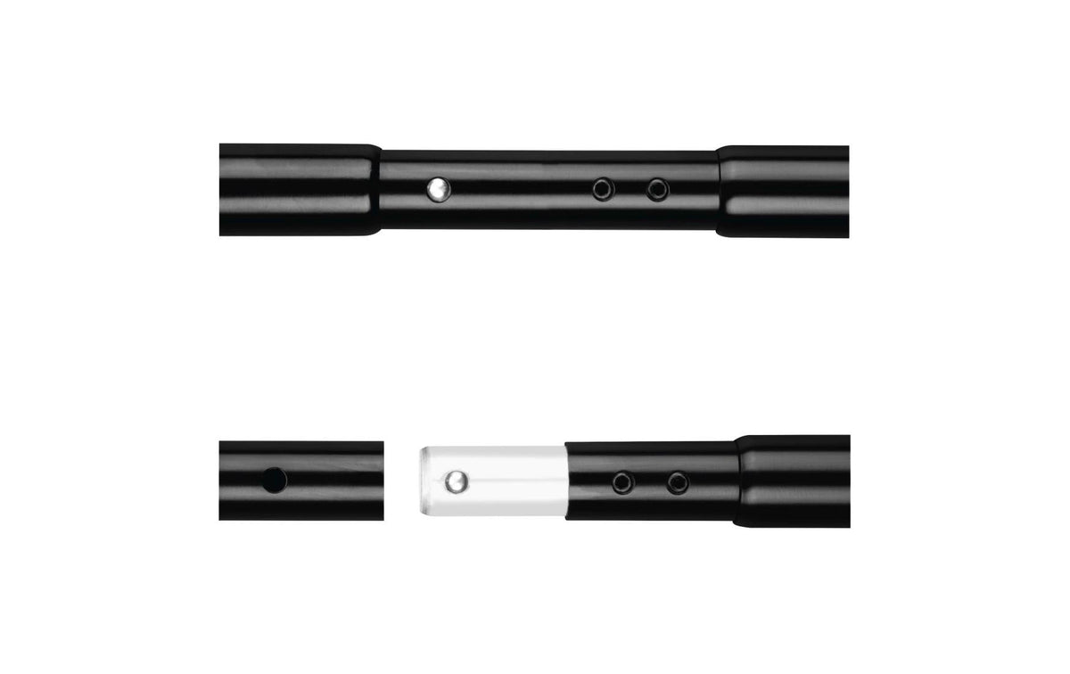 Hama Foto-Hintergrundsystem 158–295 cm – Aluminium – Schwarz