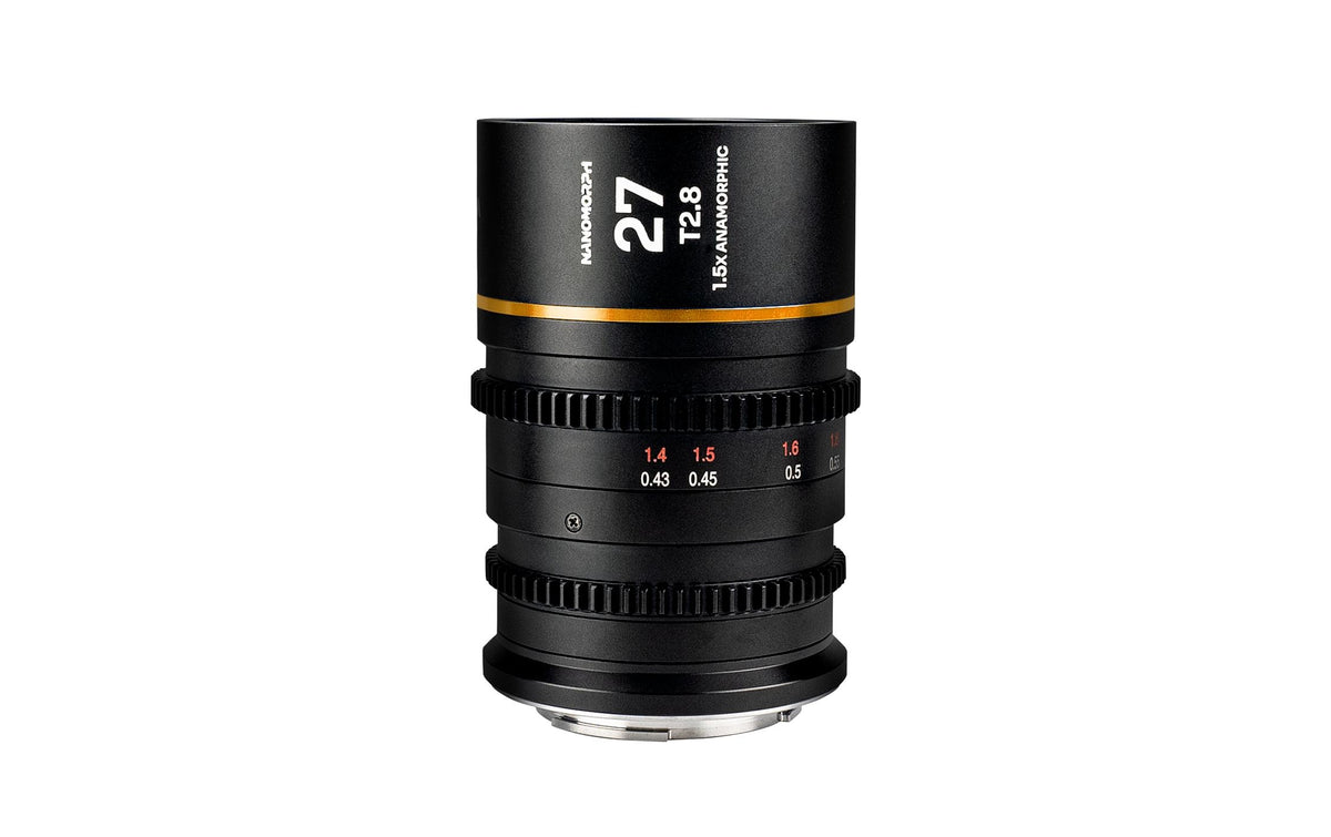Laowa Nanomorph S35 Prime3 50 mm Kinoobjektiv – 1,5× Anamorph – für Fujifilm X-Mount