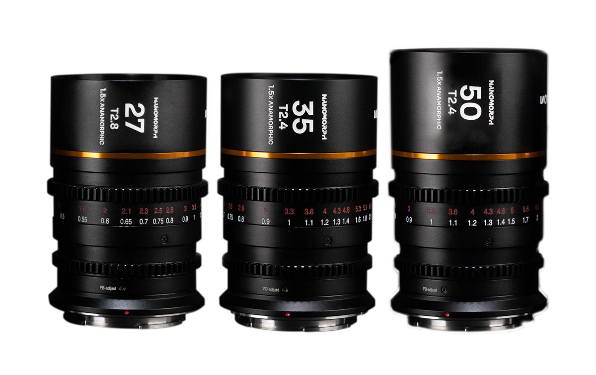 Laowa Nanomorph S35 Prime 50 mm 1,5× Anamorph – L-Mount – Super35, T/16, Filter 55 mm, manuell