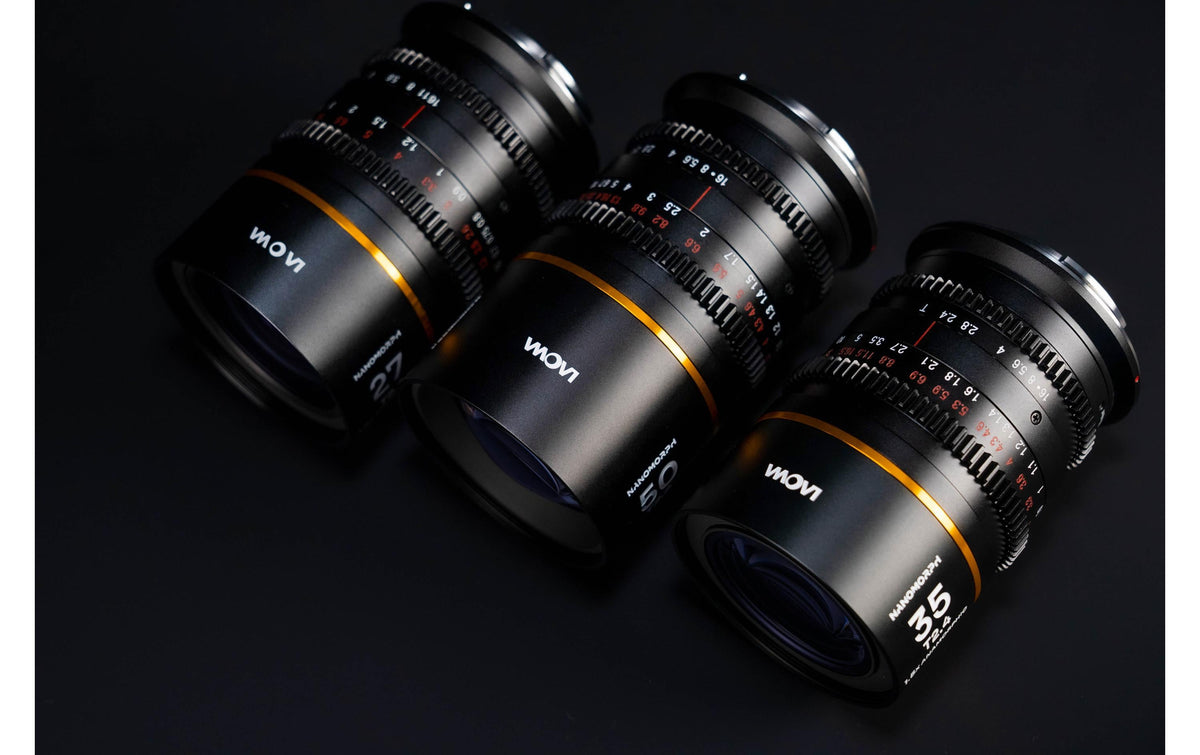 Laowa Nanomorph S35 Prime 3 Objektiv – 50 mm T/2.4 – Super35 – für Arri PL, Canon EF