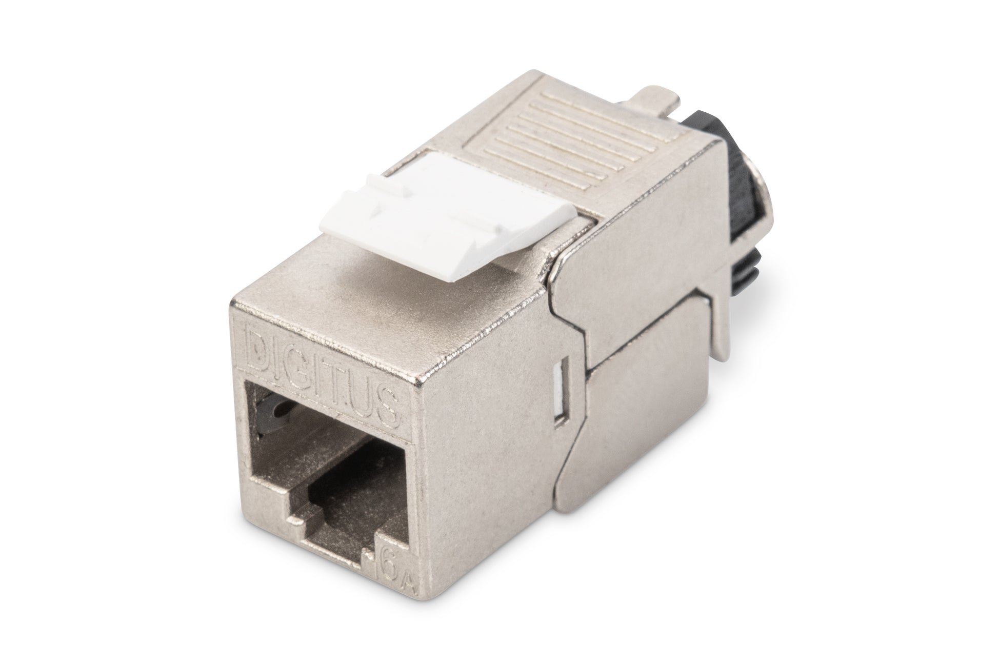 Digitus CAT 6A Keystone-Modul – geschirmt, RJ-45, Silber