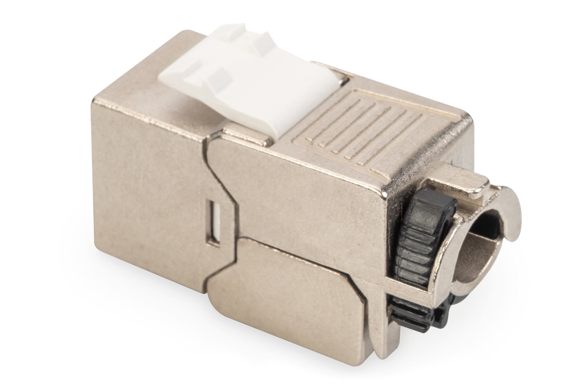 Digitus CAT 6A Keystone-Modul – geschirmt, RJ-45, Silber