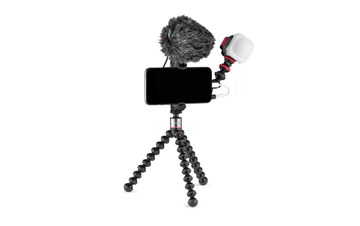 Joby GorillaPod Arm Smart – höhenverstellbar, 1/4" Gewinde, 132 mm – Schwarz – 2er-Pack