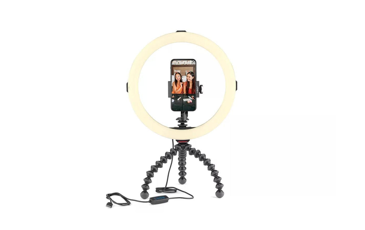Joby Beamo Ring Light 12 – LED-Ringleuchte – 400 lm, 3000–5500 K