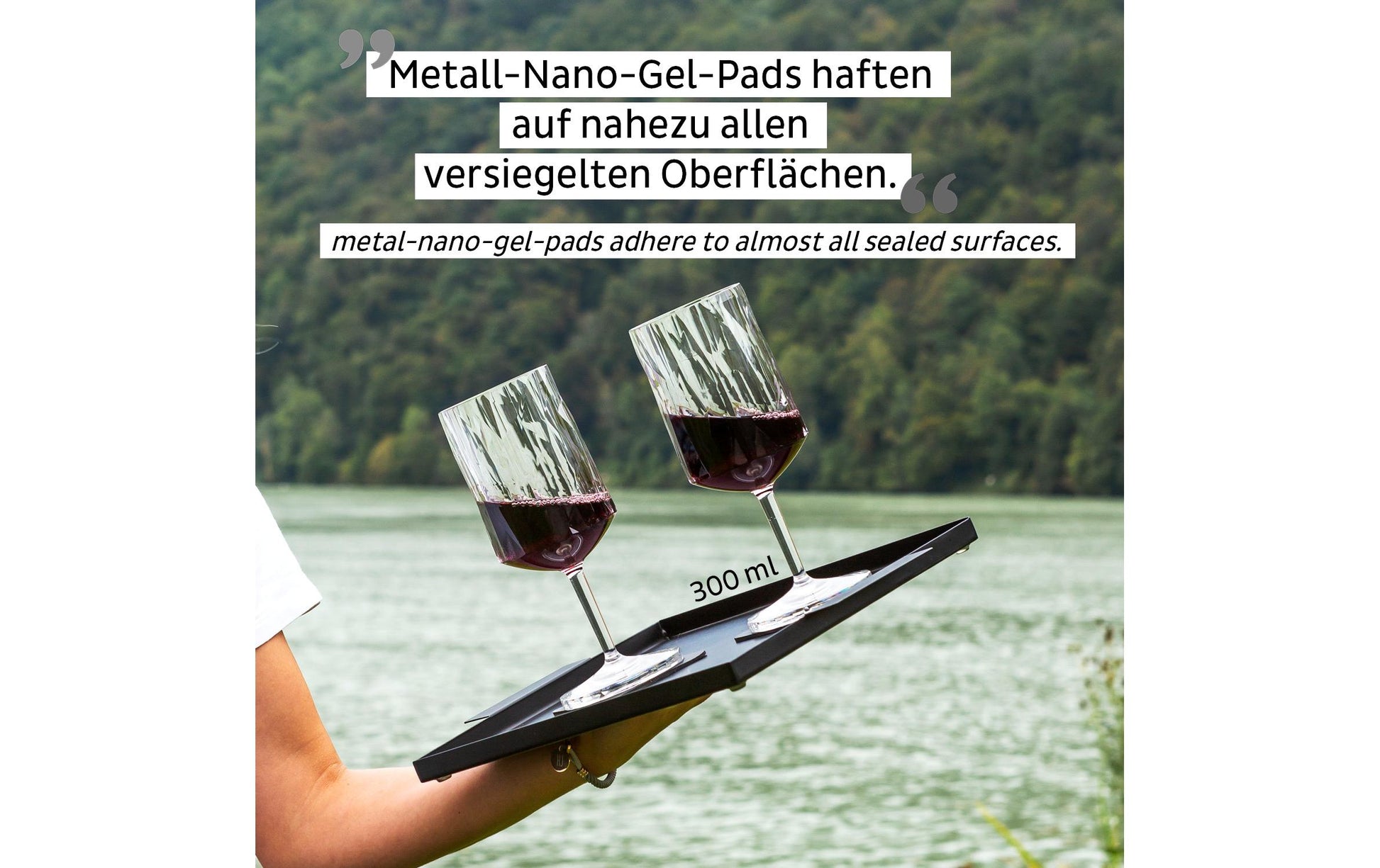Silwy KO-WIG-C300-2 Weinglas – 0,30 l, Kunststoff, transparent, 2 Stück