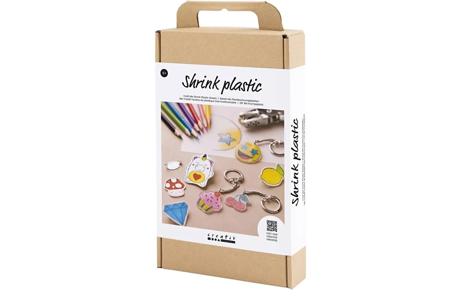 Creativ Company Bastelset Plastikschrumpf – ab 6 Jahren