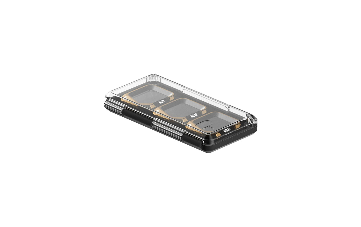 PolarPro M3C-SHUTTER Kamerafilter – ND8/ND16/ND32, Aluminium/Glas – für Mavic 3 Classic – Gold – 3er-Pack