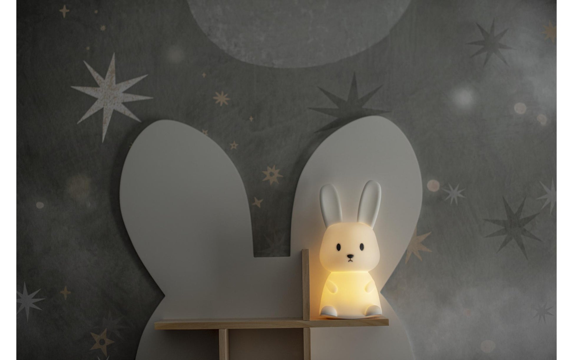 Star Trading Nachtleuchte – 1 lm, mehrfarbig, batteriebetrieben (3× AAA), IP20 – Weiss