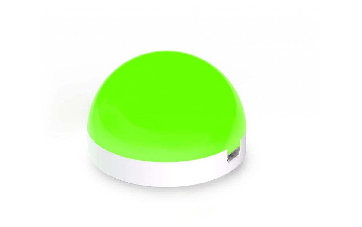 Luxafor Hängende Arbeitsleuchte ORB – 1,5 m Kabel, Micro-USB, Weiss