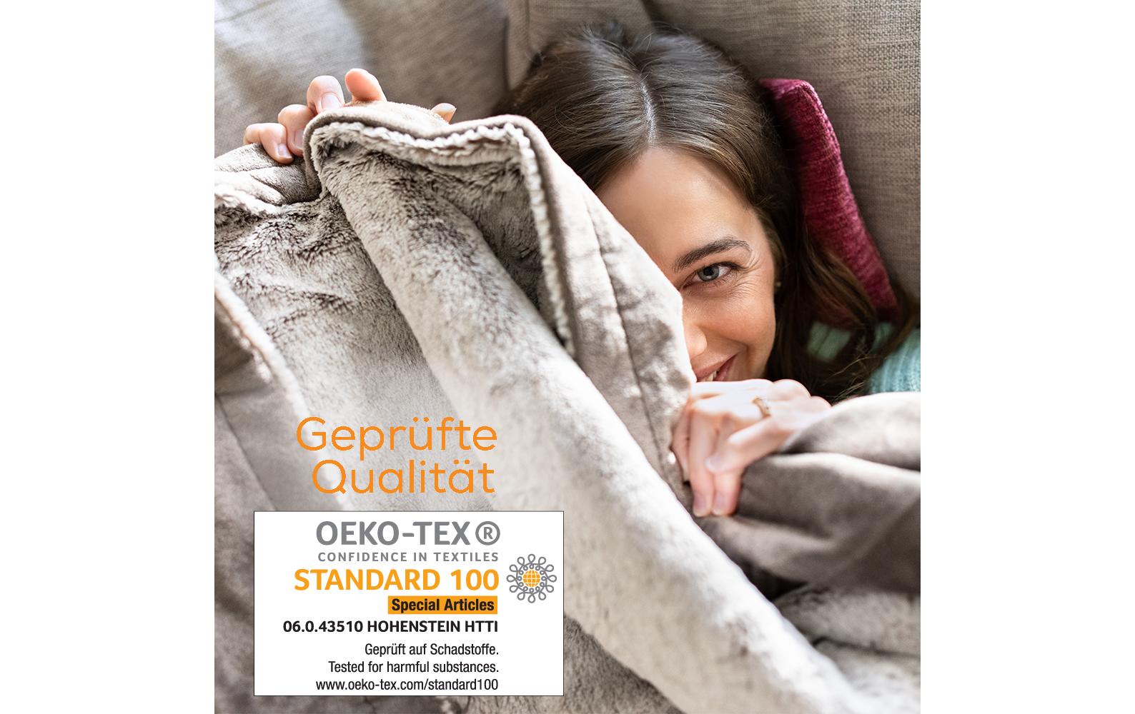 Beurer HD150 XXL Wohndecke – Mikrofaser – 150 × 200 cm – OEKO-TEX Standard 100