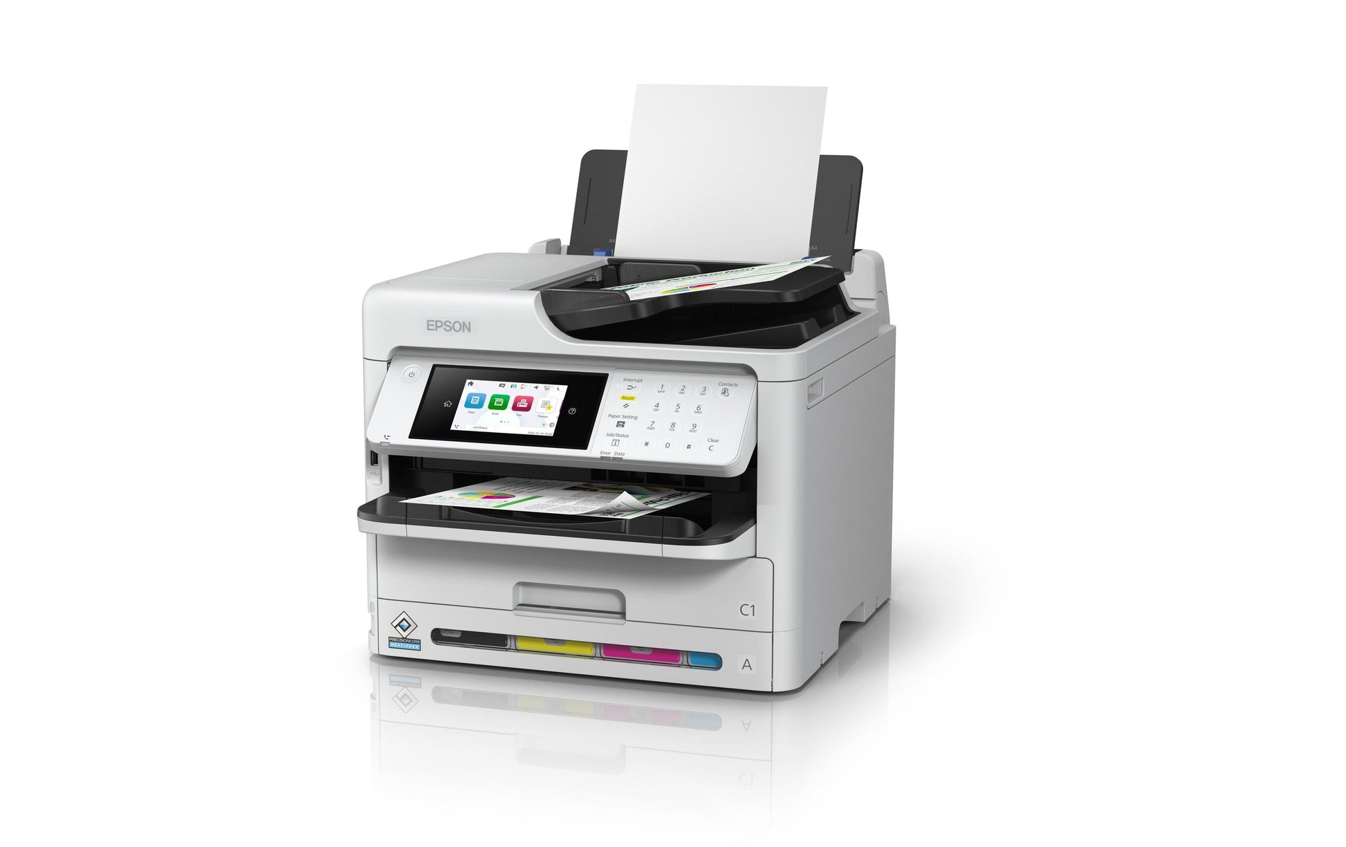Epson WorkForce Pro WF-C5890DWF – Farbtintenstrahl-Multifunktionsdrucker, A4, 4-in-1, Duplex, ADF, WLAN/LAN