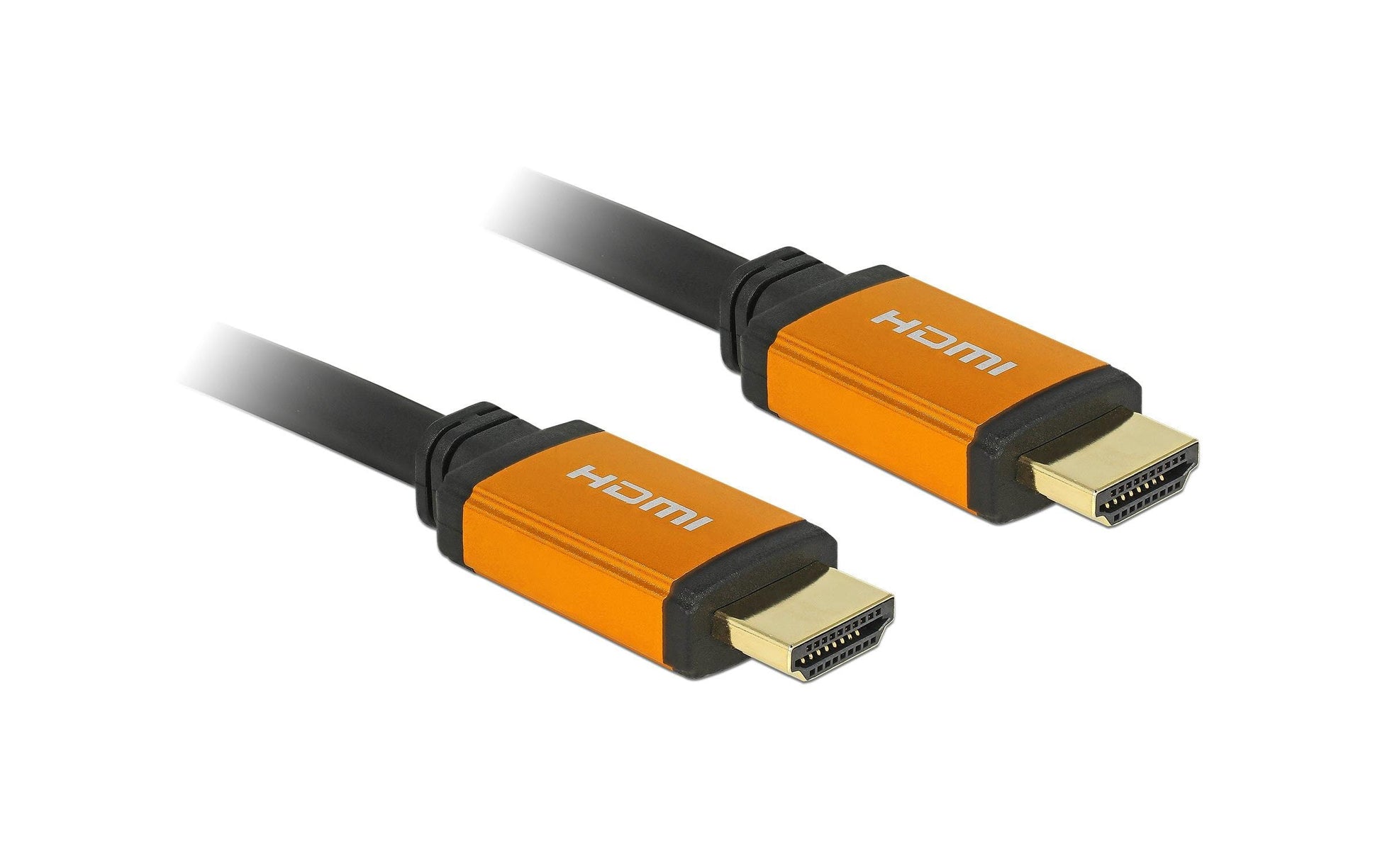 DeLOCK HDMI-Kabel, Schwarz, Gold, 85727, 1 Stück