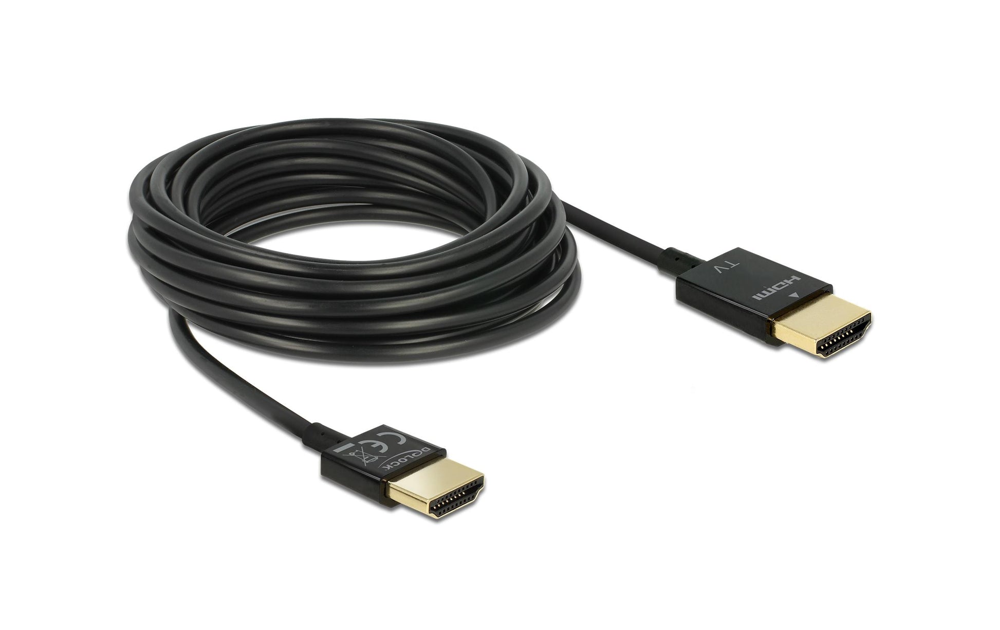 DeLOCK HDMI Kabel HDMI 2.0 – 4K 60 Hz – 4,5 m – Ethernet