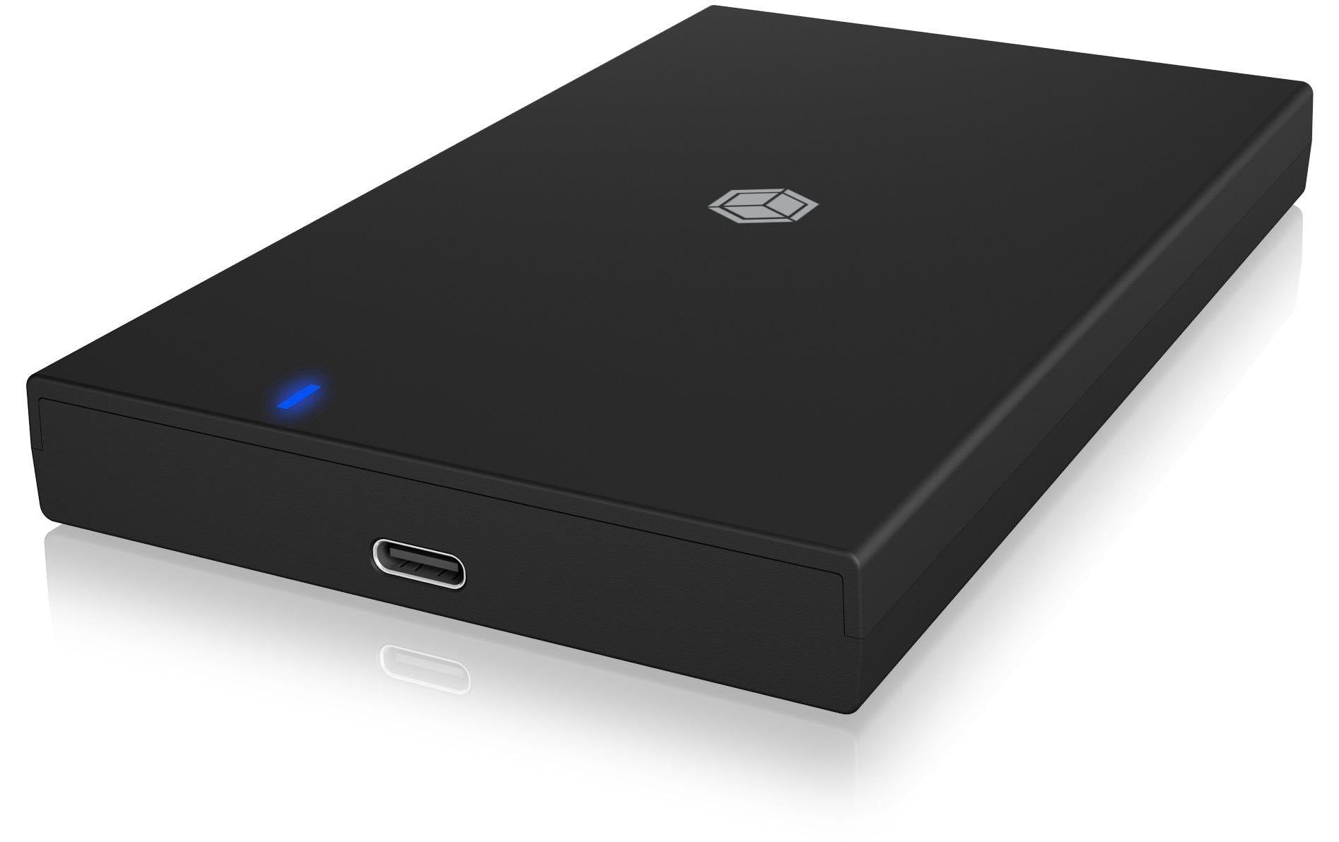 ICY BOX IB-200T-C3 – 2,5" SSD-Gehäuse, 1-Bay, USB-C 3.2 Gen 1, SATA III (6 Gbit/s)