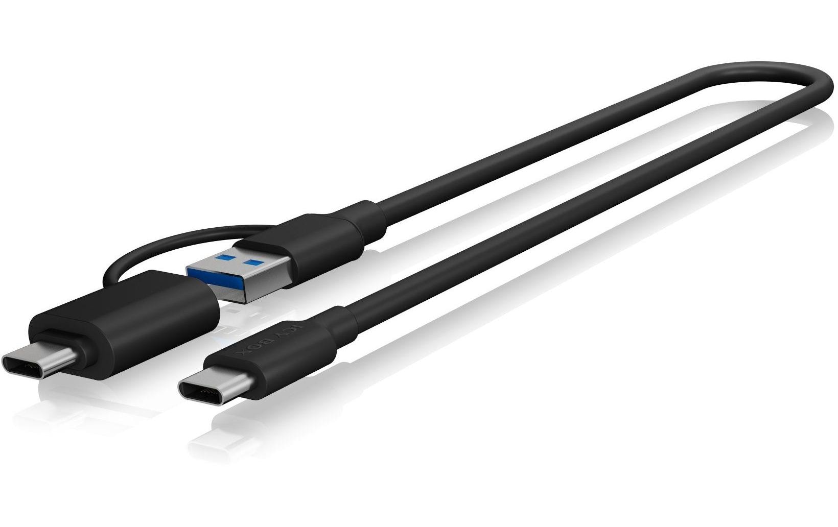 ICY BOX IB-200T-C3 – 2,5" SSD-Gehäuse, 1-Bay, USB-C 3.2 Gen 1, SATA III (6 Gbit/s)