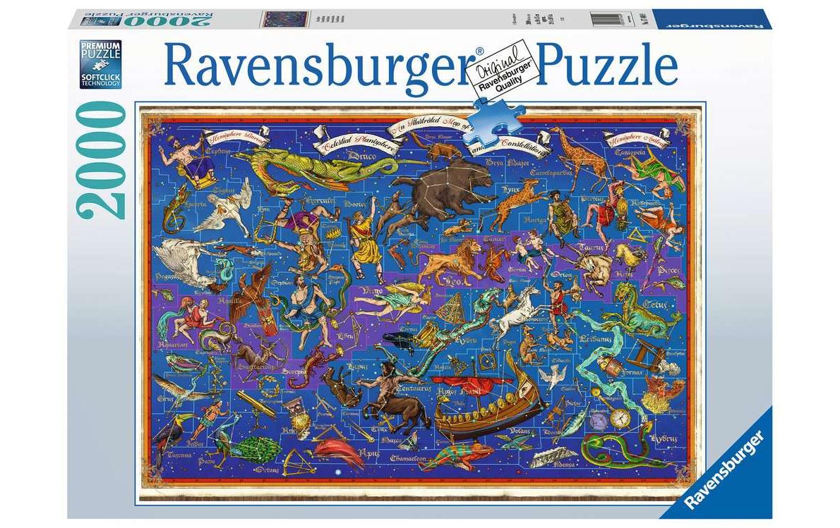 Ravensburger Puzzle Sternbilder – 2000 Teile – 75 × 98 cm – ab 14 J.