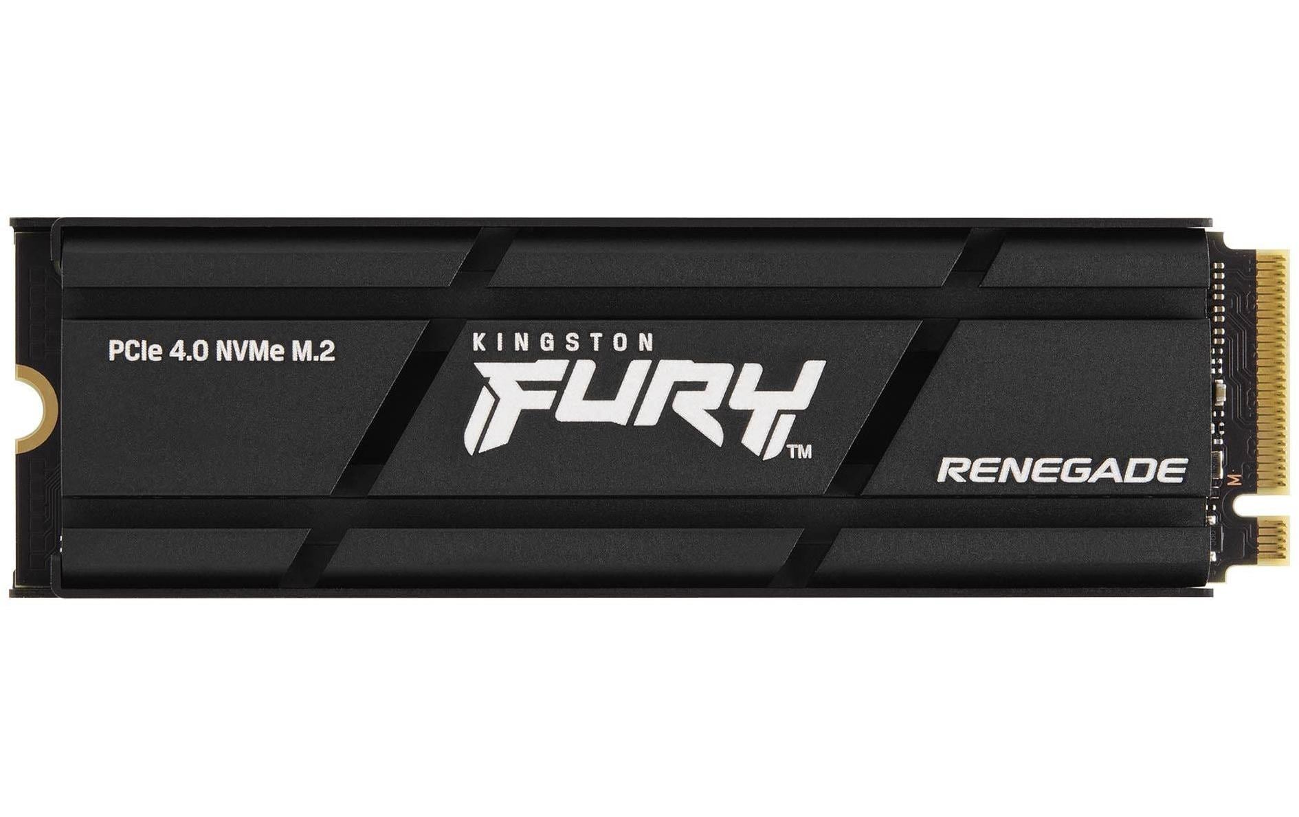 Kingston Renegade PCIe 4.0 NVMe SSD – Mit Kühlkörper, 4 TB