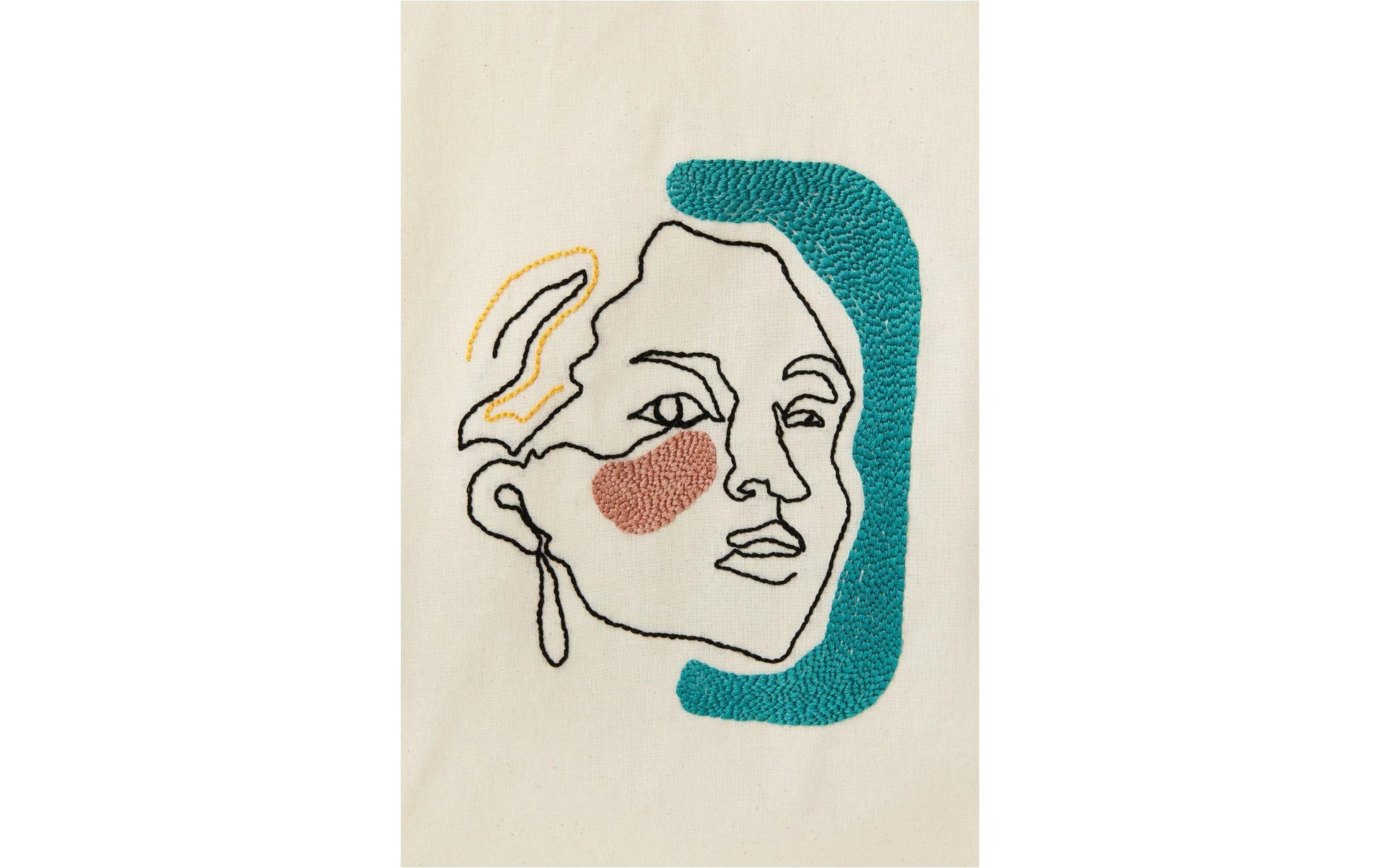 DMC Stanznadel-Set – Portrait – 35 × 42 cm – Baumwolle – Mehrfarbig – PN008K